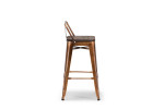 Tyce Counter Bar Chair - Copper  - 