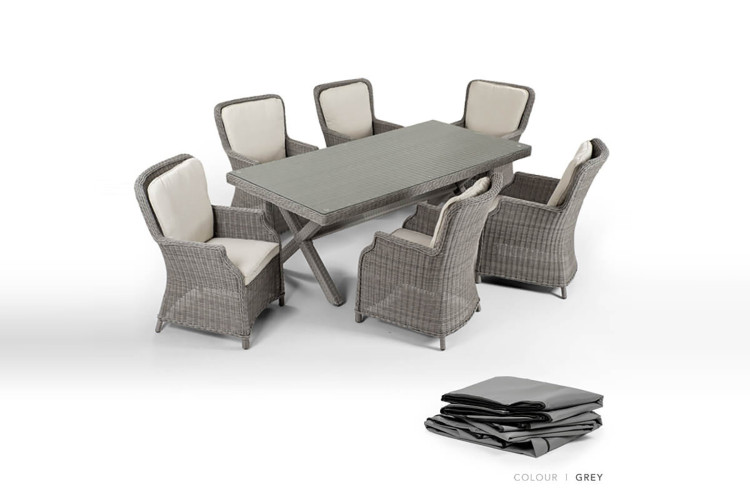 Geneva Patio Dining Set Protective Cover -