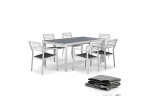 San Benito Patio Set - 6 Seater Protective Cover - Grey -