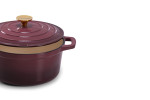 Nouvelle Cast Iron Casserole - 20cm - Plum -