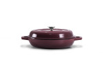 Nouvelle Cast Iron Oven Pan - 30cm - Plum -