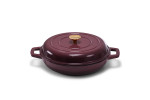 Nouvelle Cast Iron Oven Pan - 30cm - Plum -