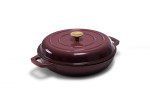 Nouvelle Cast Iron Oven Pan - 30cm - Plum -