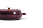 Nouvelle Cast Iron Oven Pan - 30cm - Plum -