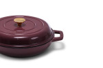 Nouvelle Cast Iron Oven Pan - 30cm - Plum -