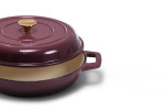 Nouvelle Cast Iron Oven Pan - 30cm - Plum -