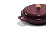 Nouvelle Cast Iron Oven Pan - 30cm - Plum -