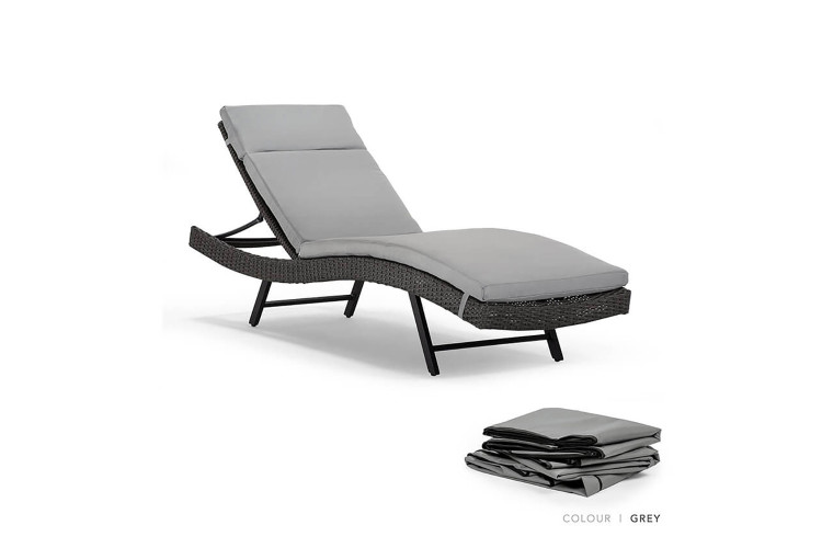 Atlantic Lounger Grey - Protective Cover - Grey -