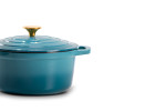 Nouvelle Cast Iron Casserole - 20cm - Caribbean Blue -