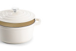 Nouvelle Cast Iron Casserole - 20cm - Buttermilk -