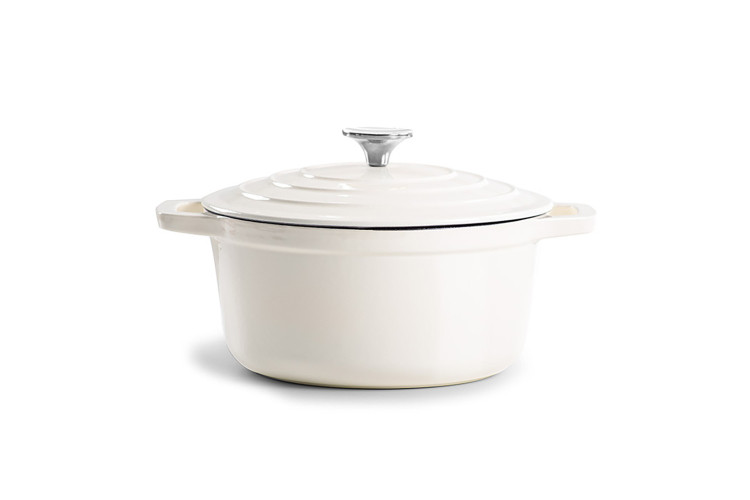 Nouvelle Cast Iron Casserole 24cm - Buttermilk -