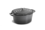 Nouvelle Cast Iron Casserole 24cm - Grey -