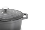 Nouvelle Cast Iron Casserole 24cm - Grey -