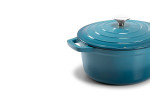 Nouvelle Cast Iron Casserole - 20cm - Caribbean Blue -