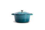 Nouvelle Cast Iron Casserole - 20cm - Caribbean Blue -