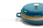 Nouvelle Cast Iron 8 Piece Cookware Set - Caribbean Blue -