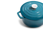 Nouvelle Cast Iron Casserole - 24cm - Caribbean Blue -