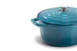 Nouvelle Cast Iron Casserole - 24cm - Caribbean Blue -