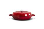 Nouvelle Cast Iron Oven Pan - 30cm - Red -