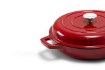 Nouvelle Cast Iron Oven Pan - 30cm - Red -