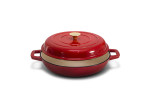 Nouvelle Cast Iron Oven Pan - 30cm - Red -