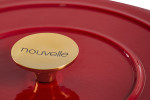 Nouvelle Cast Iron Oven Pan - 30cm - Red -