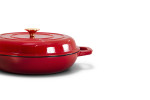 Nouvelle Cast Iron Oven Pan - 30cm - Red -