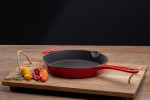 Nouvelle Cast Iron Skillet 26cm - Red -