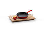 Nouvelle Cast Iron Skillet 26cm - Red -