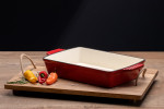 Nouvelle Cast Iron Roaster 32cm - Red -