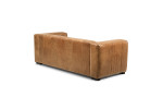 Rockefeller Leather Couch - Vintage Tan