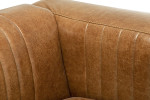 Rockefeller Leather Couch - Vintage Tan