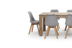 Montreal 2,4m| Atom Dining Set- Grey -