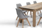 Montreal 2,4m| Atom Dining Set- Grey -