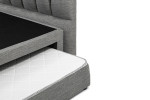 Jupiter Dual Function Bed Base - Double - Fusion Grey -