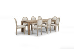 Montreal Olivia  8 Seater Dining Set 2.4m -