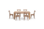 Montreal Provance 6 Seater Dining Set - 1.6m - 