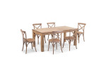 Montreal Provance 6 Seater Dining Set - 1.6m - 