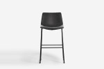 Lazera Bar Table + Halo Bar Chairs - Ebony -