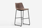 Lazera Bar Table + Halo Bar Chairs - Ginger -