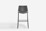 Lazera Bar Table + Halo Bar Chairs - Storm Grey -