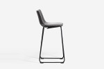 Lazera Bar Table + Halo Bar Chairs - Storm Grey -