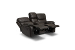 Halton 2 Seater Recliner - Mocca -