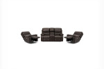 Halton Recliner Set - Mocca -