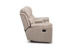 Ossian 2 Seater Recliner - Sandstone -