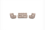 Ossian Recliner Set - Sandstone -