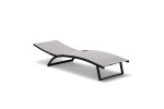 Alayna Pool Lounger - Grey and Black -