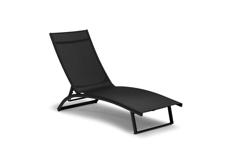 Alayna Pool Lounger - Black Sun and Pool Loungers - 1