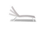 Alayna Pool Lounger - Grey and White -