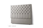 Bethany - King Headboard - Alaska Grey - 